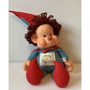 Rare Vintage 1983 A.S.L. Fun World Official TOOTH FAIRY Plush With Pocket